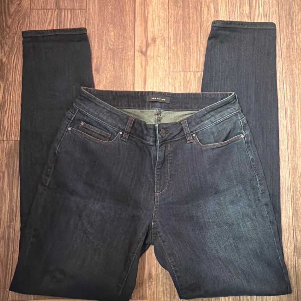 Ann-taylor Women's Navy and Blue Jeans